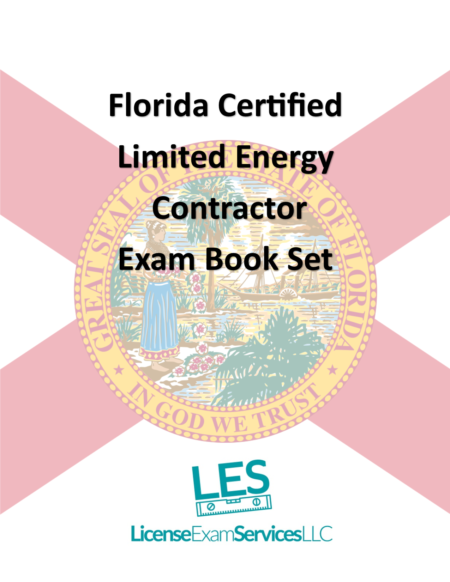 Florida State Certified Limited Energy Contractor Book Package for State Exams - 2025