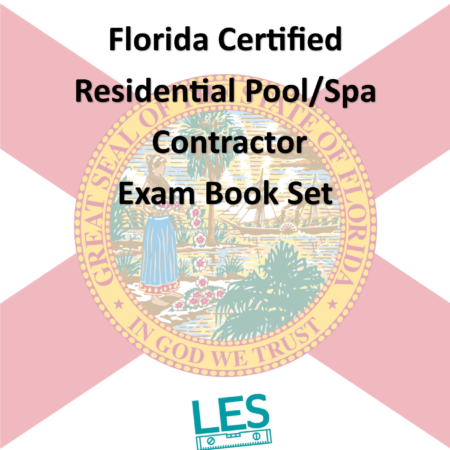 Florida Certified Residential Pool/Spa Contractor Exam Book Set