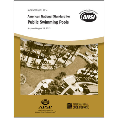 ANSI/APSP/ICC-1 2014 Standard for Public Swimming Pools (Print)